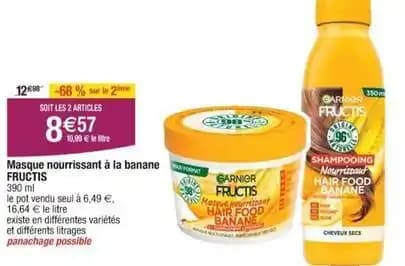 Garnier - masque nourrisant a la banane