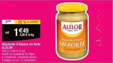 Alelor - moutarde dalasce mi-forte