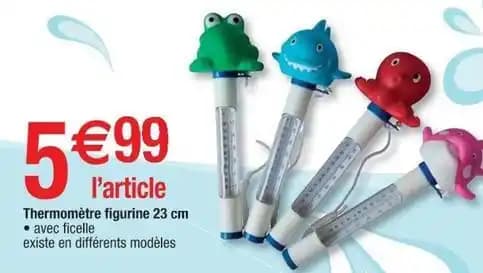 Thermomètre figurine 23 cm