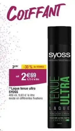 Syoss - laque tenue ultra