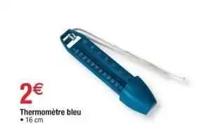 Thermomètre bleu