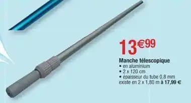 Manche télescopique