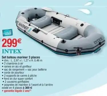 Intex - set bateau mariner