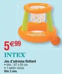 Intex - panier flottant