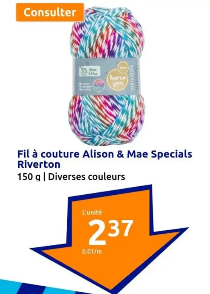 Fil à couture Alison & Mae Specials Riverton