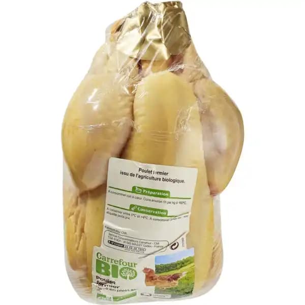 CARREFOUR BIO Poulet fermier