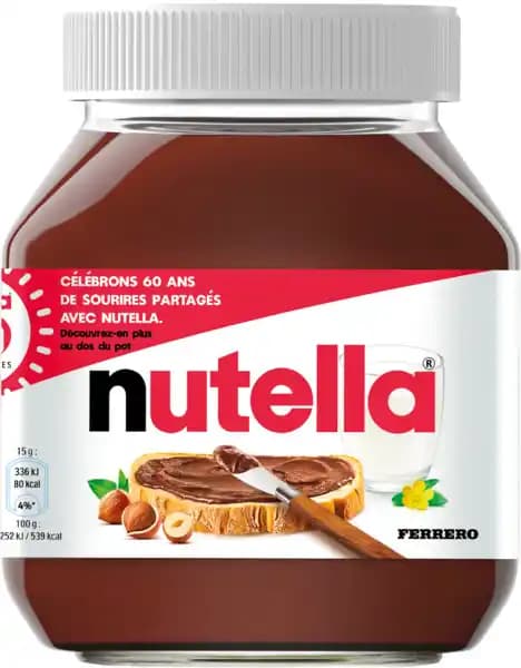 NUTELLA LA BRIOCHE 600 G + LE POT DE NUTELLA 400 G