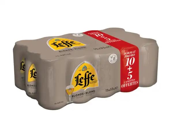 LEFFE Bière blonde Format Promo