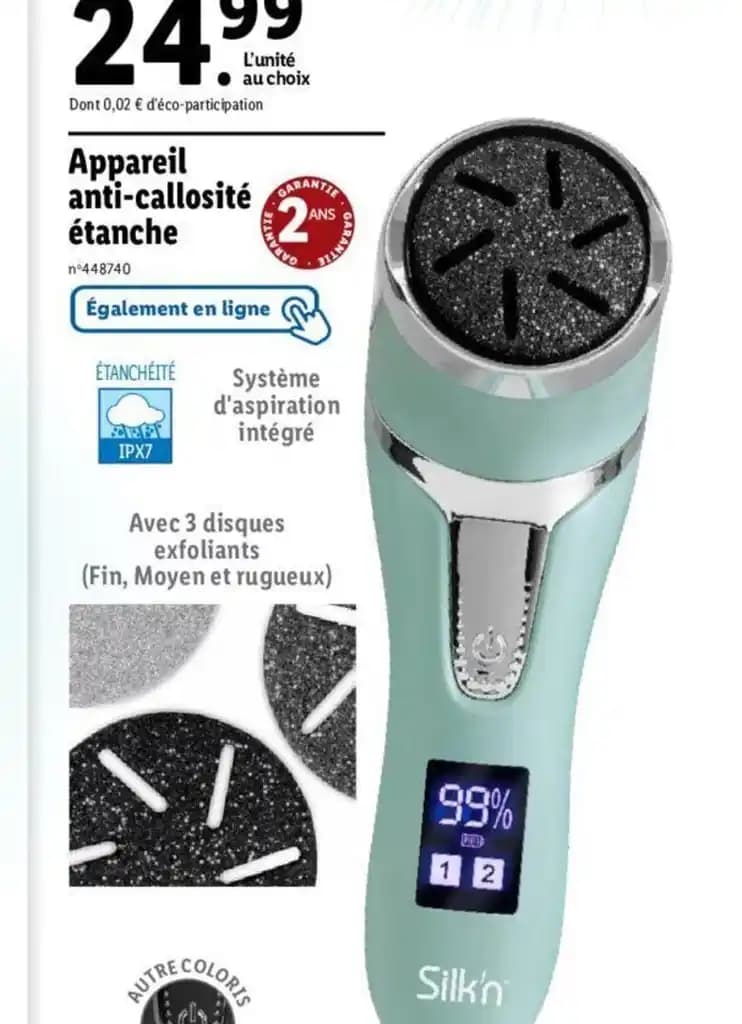 Appareil anti-callosité ARANTIE