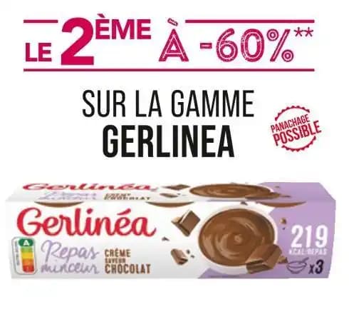 GERLINEA LE 2ÈME À -60% SUR LA GAMME GERLINEA