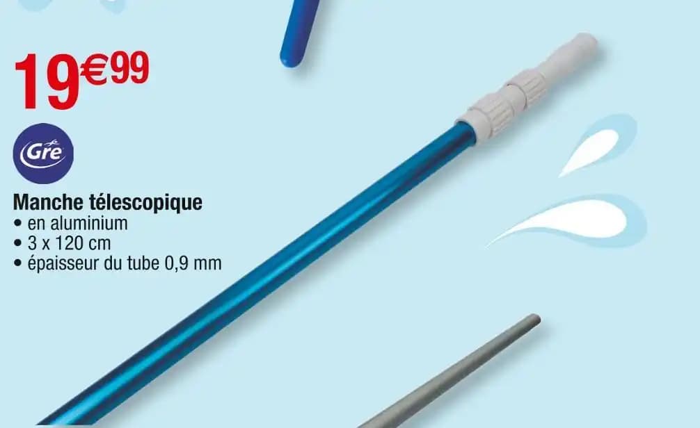 Gre Manche télescopique