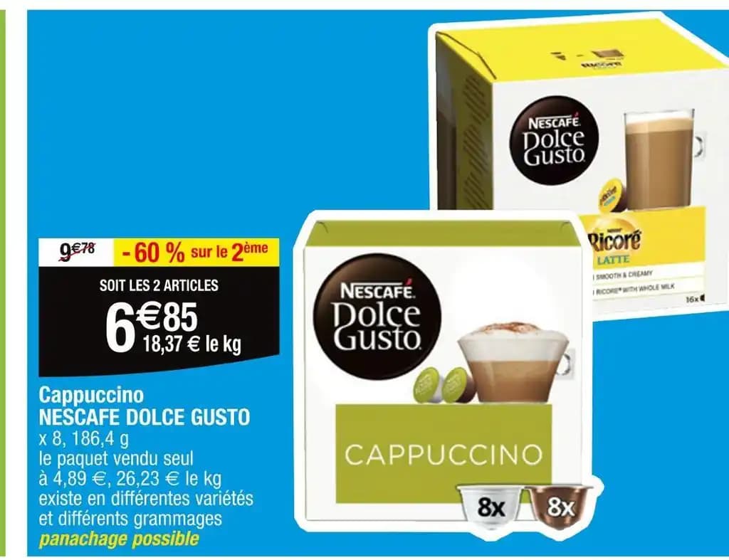 NESCAFE Cappuccino DOLCE GUSTO