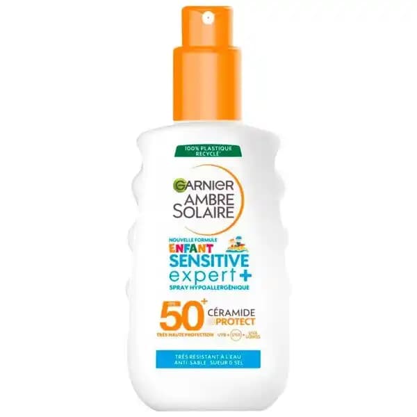 Spray Solaire Enfant Fps 50+ Garnier Ambre Solaire