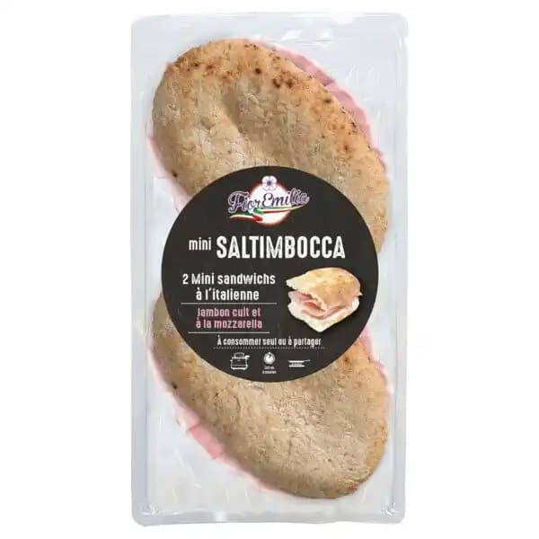 Mini Sandwich Saltimbocca Jambon Cuit Et Mozzarella Fioremilia