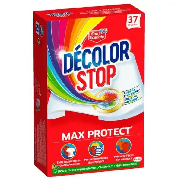 Lingettes Anti-Décoloration Max Protect Decolor Stop