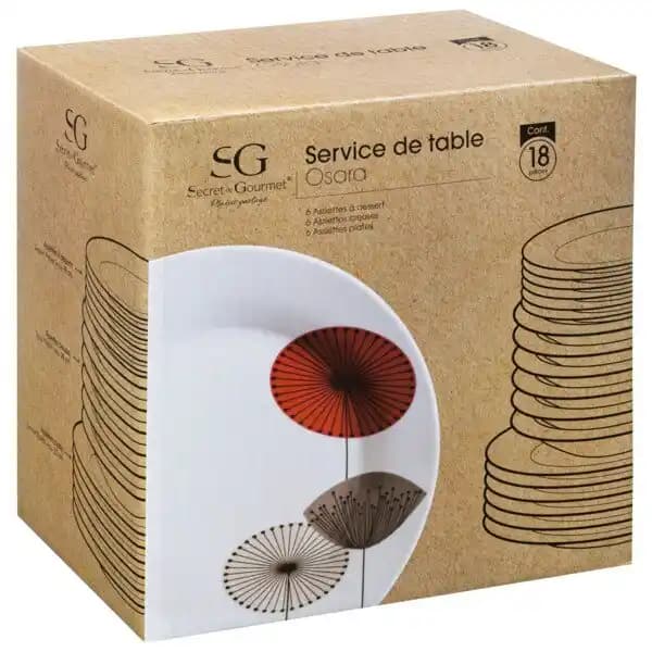Service De Table 18 Pièces