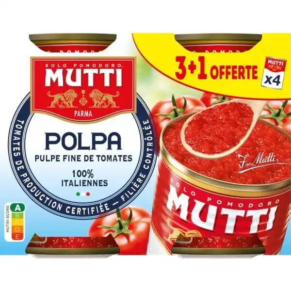 Pulpe Fine De Tomates Mutti
