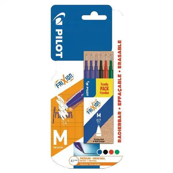 Lot De 6 Recharges Frixion Ball Pilot