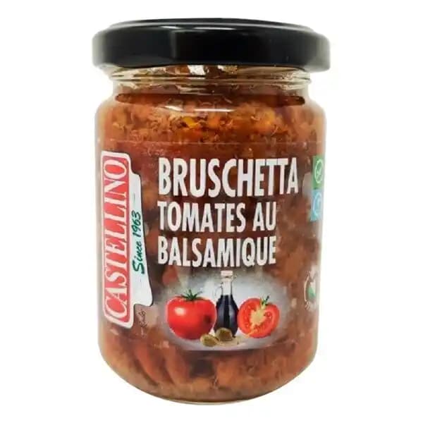 Bruschetta Tomates Vinaigre Balsamique Castellino