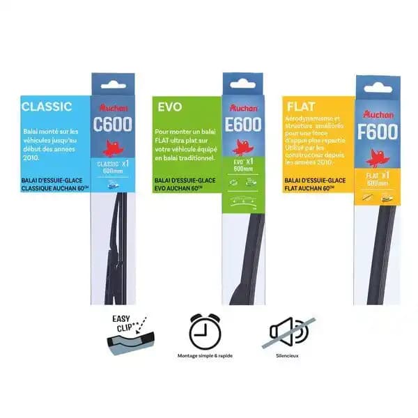 25% D'économie Sur Les Balais D'essuie Glace Auchan