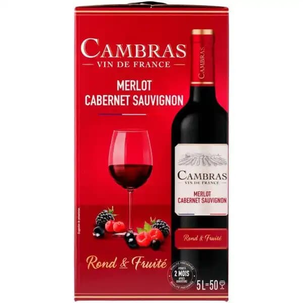 60% Sur La 2Ème Au Choix Sur La Gamme De Vins De Cambras