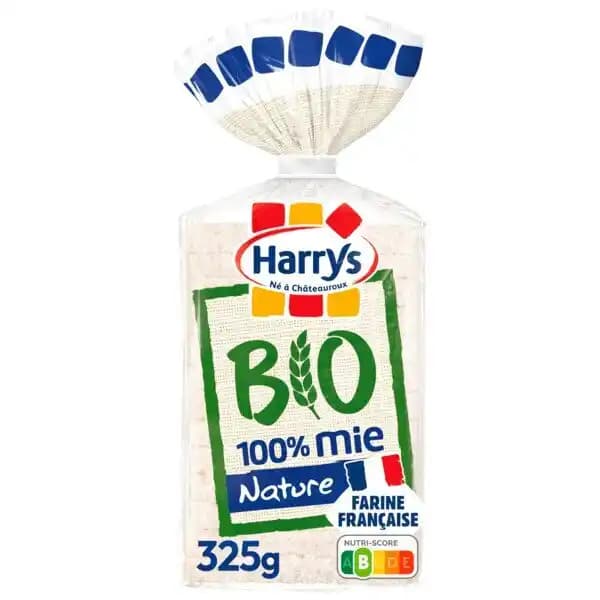Pain De Mie 100% Mie Nature Bio Harry's