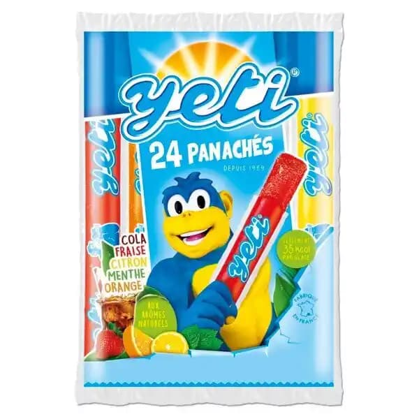 Yeti Tubes Panaches Aux Arômes Naturels Yetigel