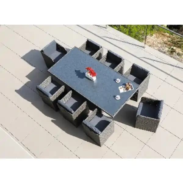 Ensemble Repas Agate 9 Pièces