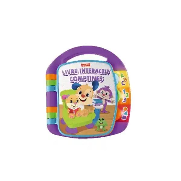 Livre Interactif Comptines Fisher Price