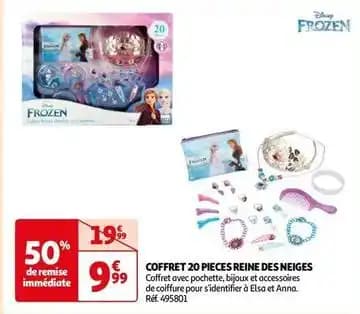 Frozen - coffret 20 pieces reine des neiges