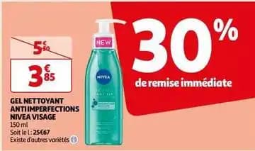 Nivea - gel nettoyant anti imperfections visage