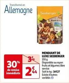 Seeberger - mendiant de luxe