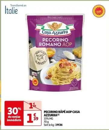 Casa azzurra - pecorino râpé aop