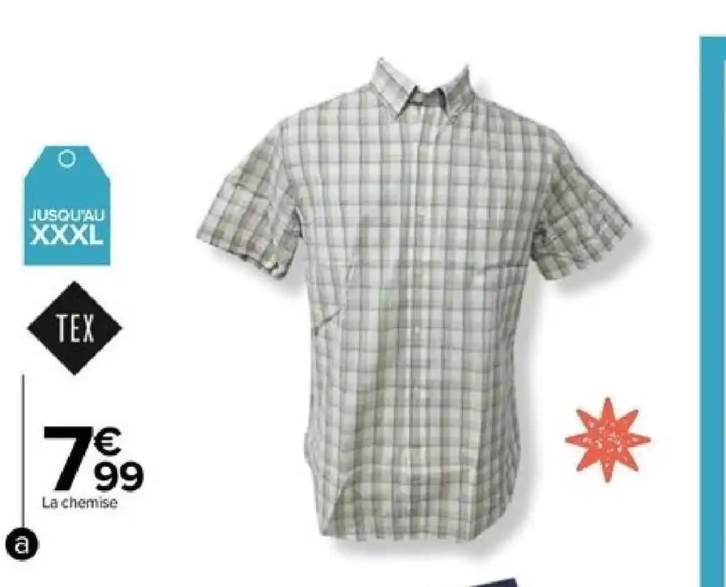 Chemise Manches Courtes Homme