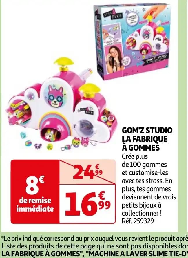 GOM'Z STUDIO LA FABRIQUE À GOMMES
