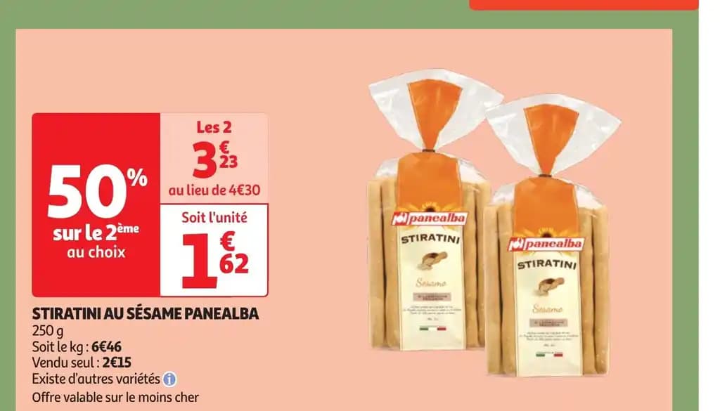 STIRATINI AU SÉSAME PANEALBA