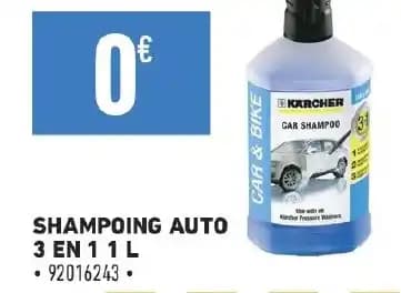 SHAMPOING AUTO 3 EN 1 1 L