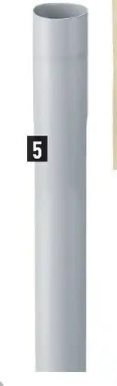 DESCENTE GOUTTIÈRE PVC