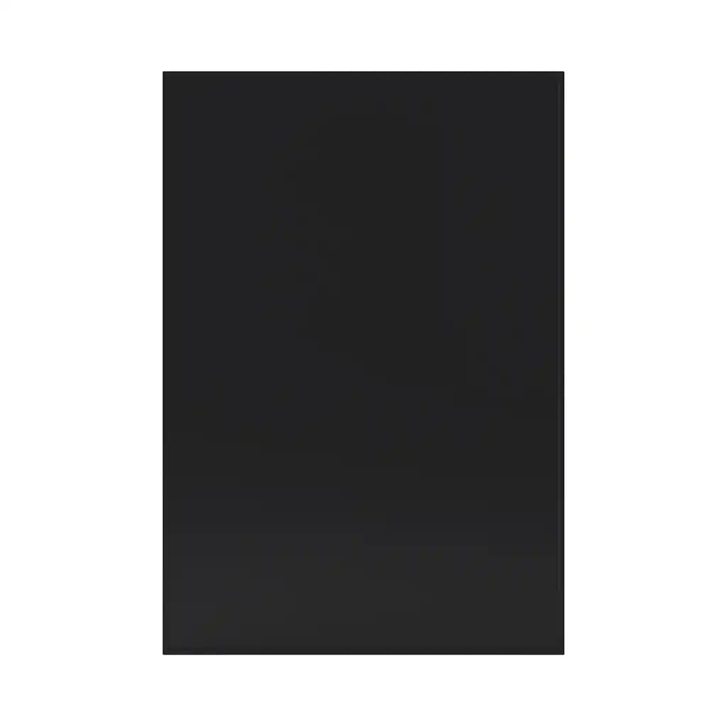 Porte de colonne de cuisine Pasilla noir mat L. 60 cm x H. 90 cm GoodHome