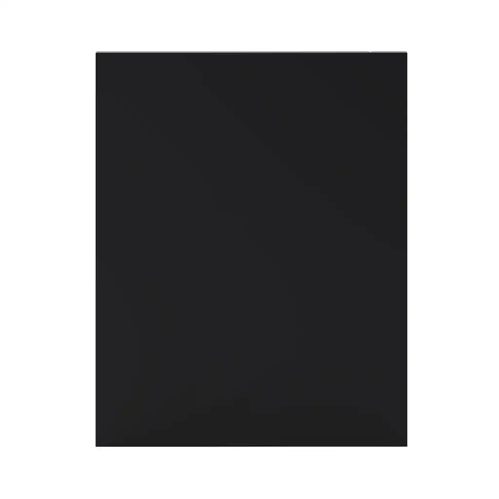 Côté de remplacement bas droit Goodhome Pasilla noir H. 72 cm x l. 57 cm x Ep. 18 mm