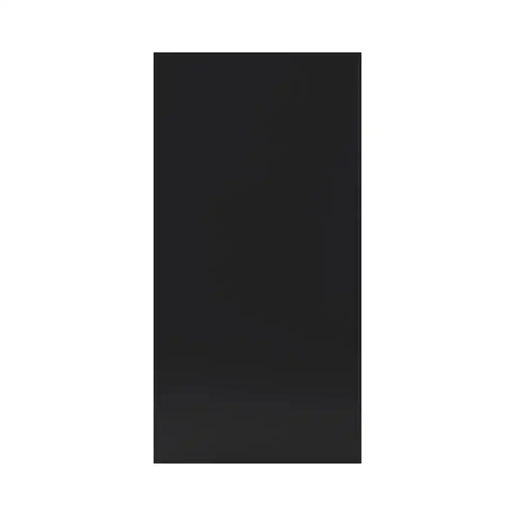 Porte de colonne de cuisine Pasilla noir mat L. 60 cm x H. 120 cm GoodHome