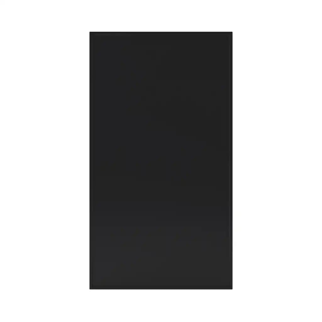 Porte de meuble de cuisine Pasilla noir mat l. 40 cm x H. 72 cm GoodHome