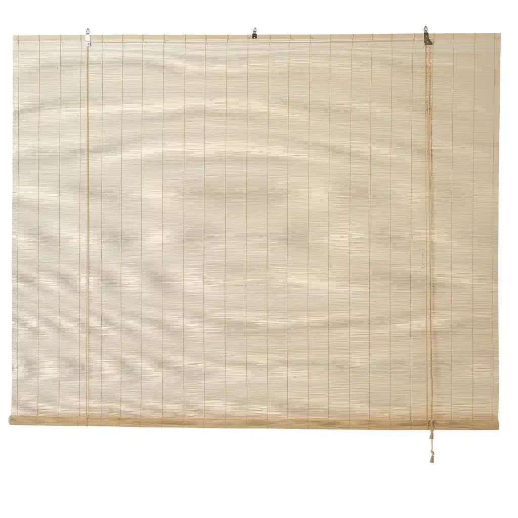 Store enrouleur bambou naturel 180 x 180 cm