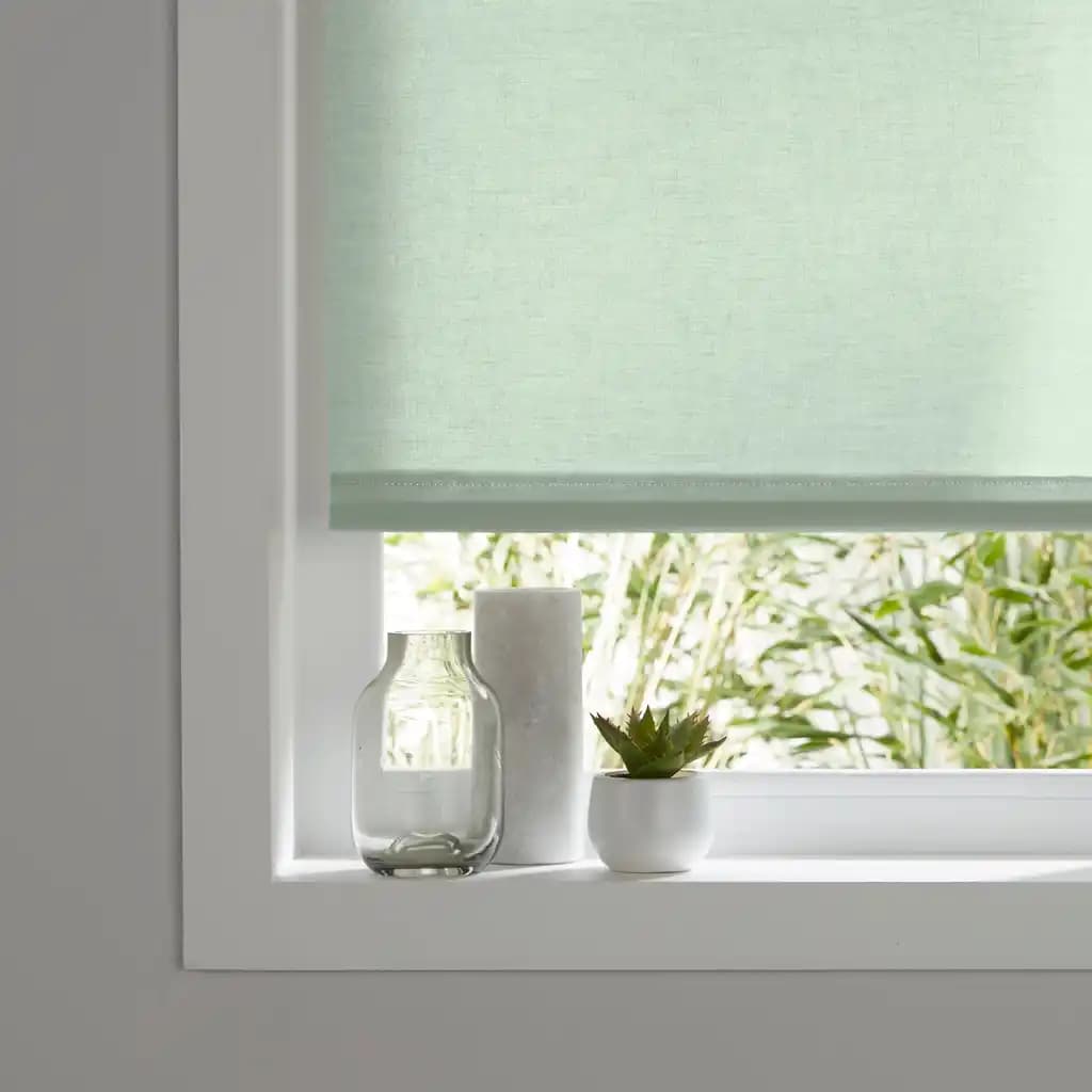 Store enrouleur tamisant Halo mat anthracite L.180 x l.90 cm