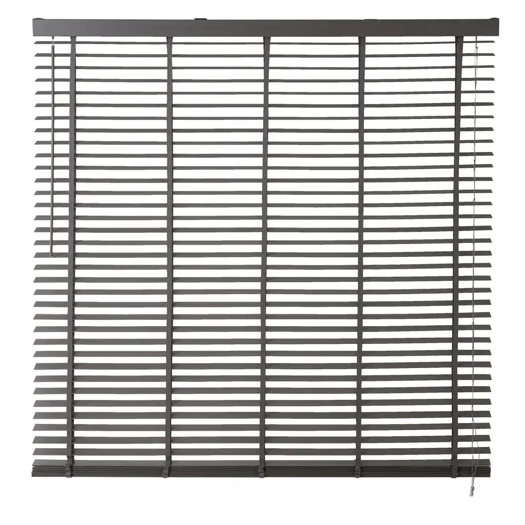 Store vénitien imitation bois Colours Lone gris 160 x 180 cm