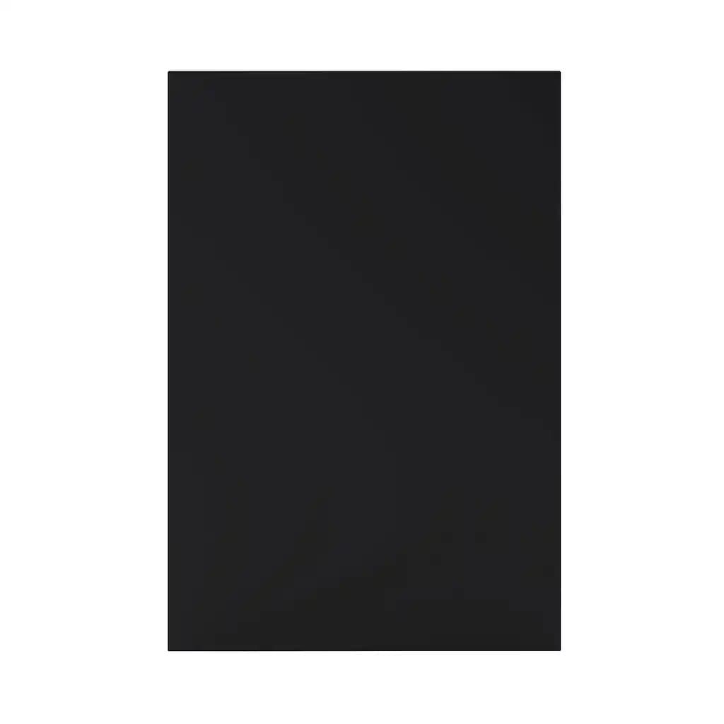 Joue de séparation caisson bas Goodhome Pastilla noir H. 87 cm x l. 59 cm x Ep. 18 mm