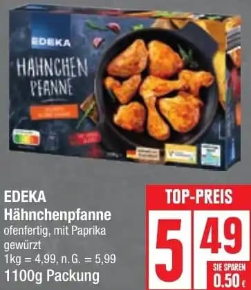 EDEKA Hähnchenpfanne 1100g Packung
