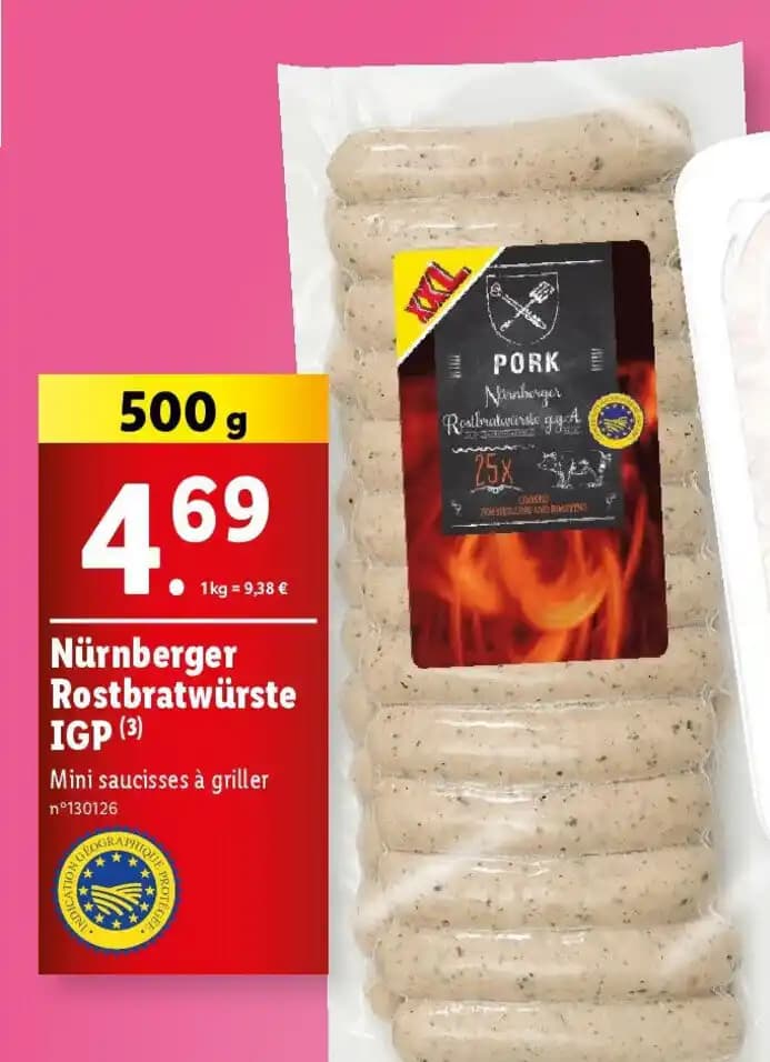 Nürnberger Rostbratwürste IGP (3)