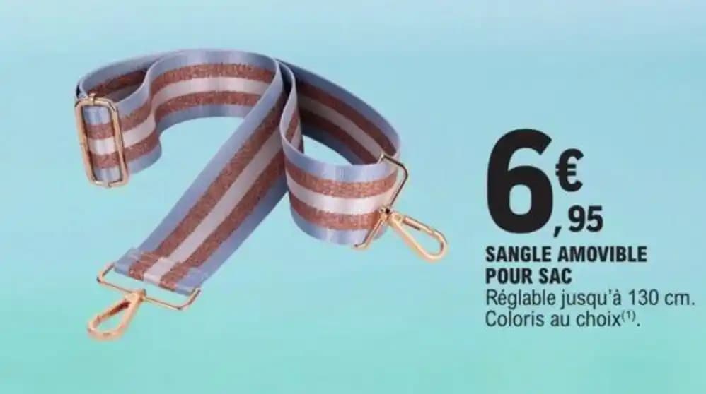 SANGLE AMOVIBLE POUR SAC