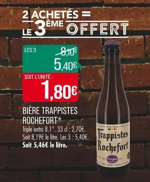 ROCHEFORT BIÈRE TRAPPISTES